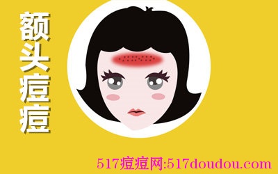 长痘痘位置解析图解